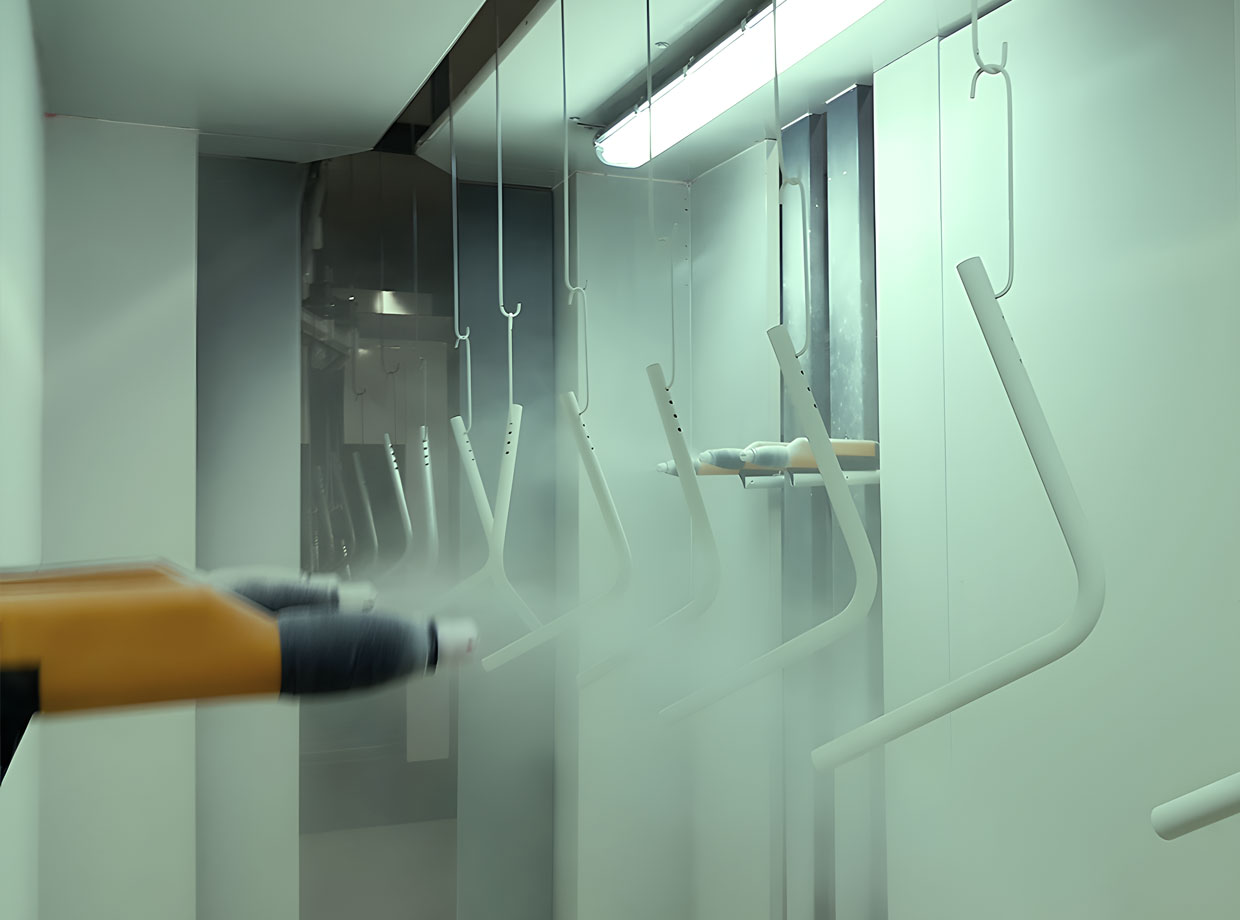 Bild von Pulverbeschichtung